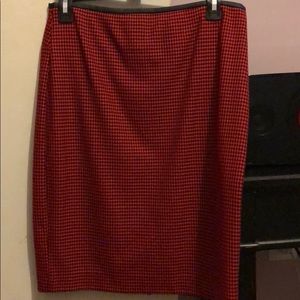 express high waisted skirt
